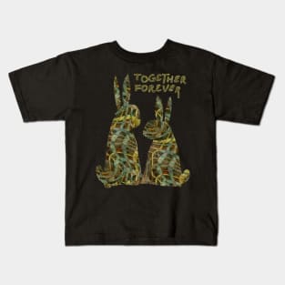 couple of rabbits Kids T-Shirt